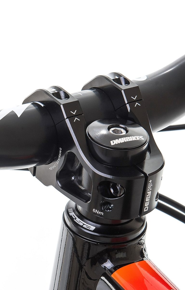 DMR Defy 35 Mountain Bike Cycle Stem 35 x 31.8mm Black 