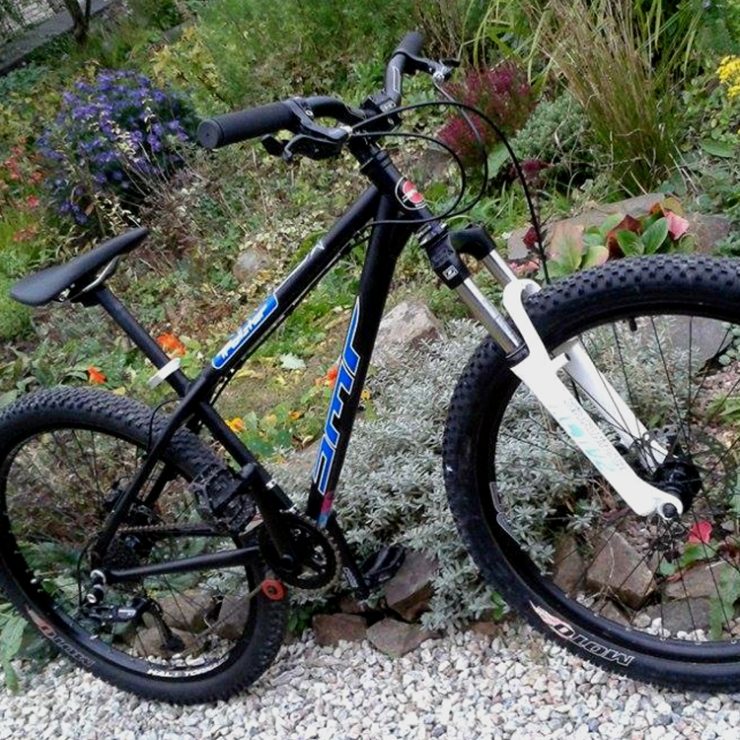 DMR Bikes’ reader Chris Spike Newman and his DMR Trailstar bike