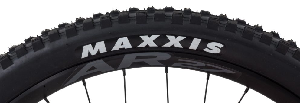 DMR SLED Bike 2019 Maxxis tyres