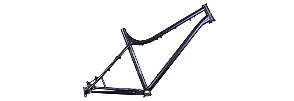 DMR Mountain Bike Frames - Trail Hardtail Mountain Bike Frame - Stealth Black