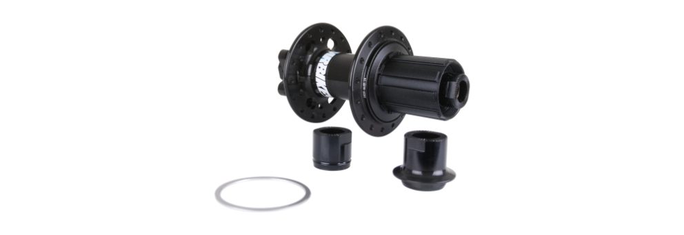 DMR front and rear hubs