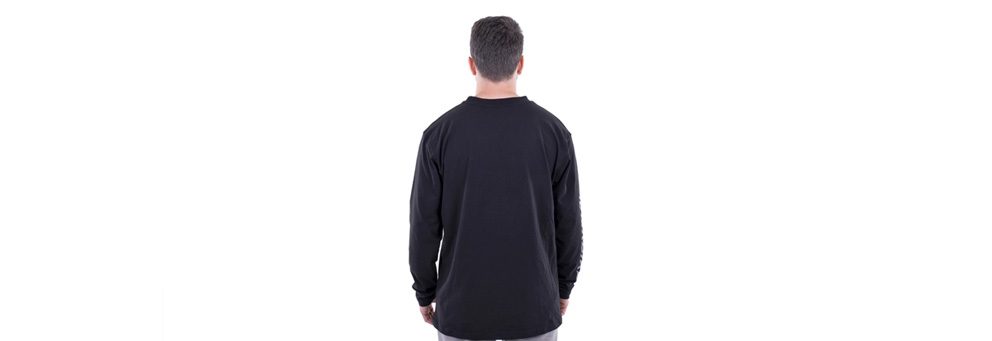 DMR - Clothing - Long Sleeve mountain bike t-shirt - Trailstar - Black
